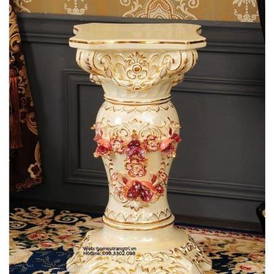 ĐÔN VÀ CHẬU HOA SỨ LỰU ĐỎ CAO CẤP